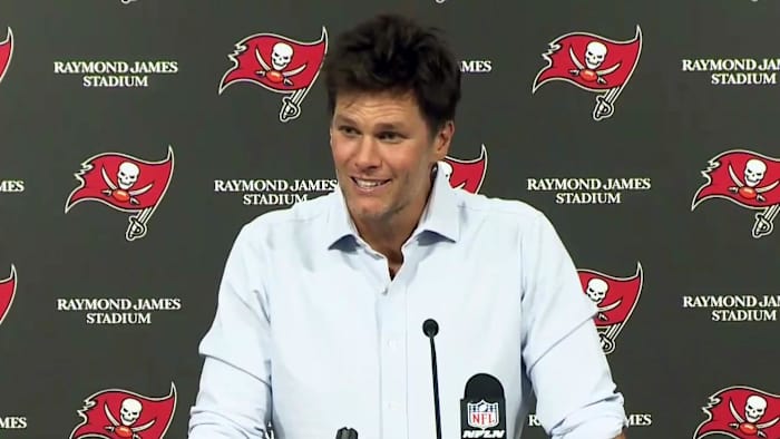 Tom Brady 5 TDs vs Atlanta Falcons